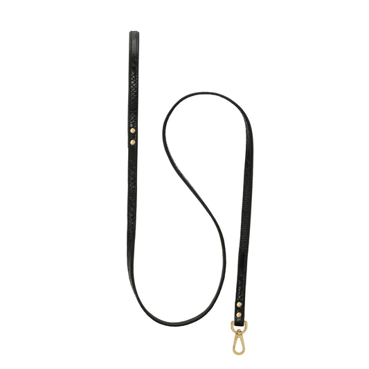 Black pet leash