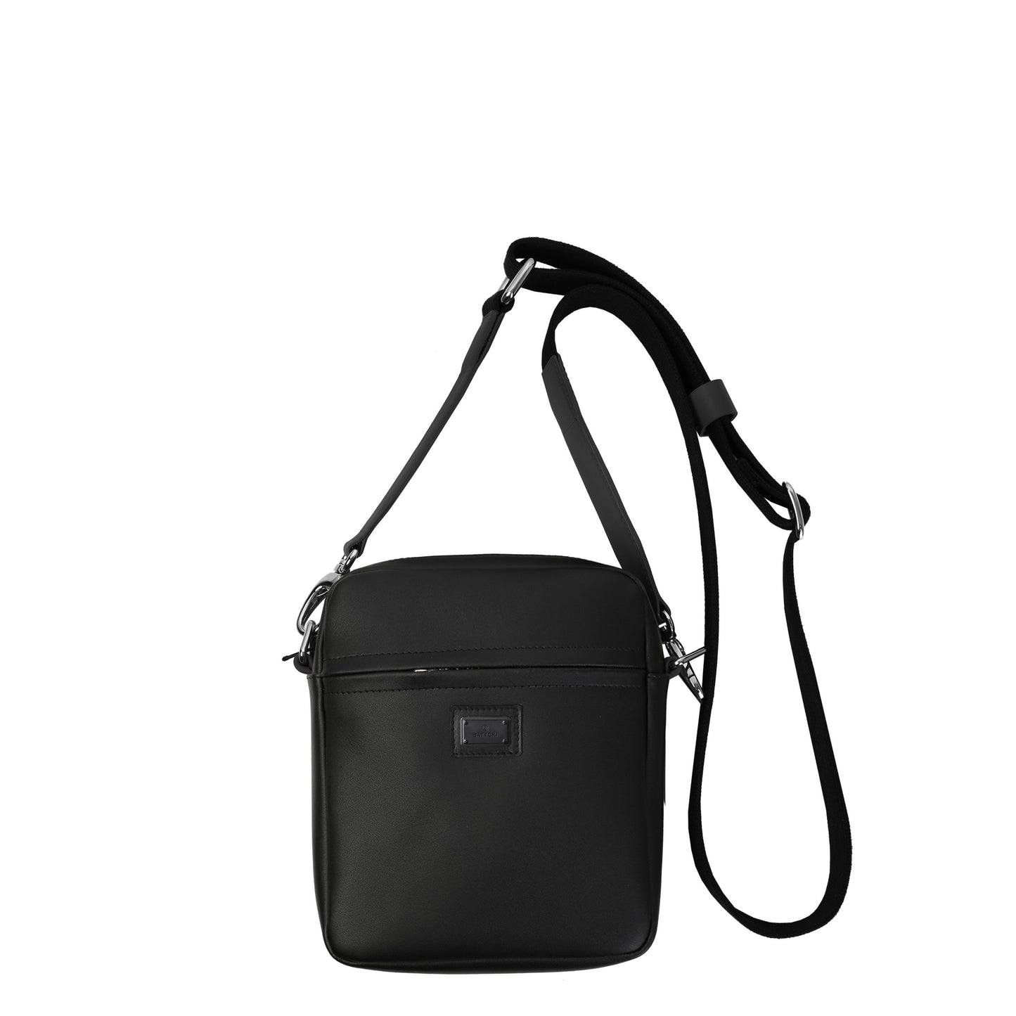 Saszetka męska skórzana nappa black