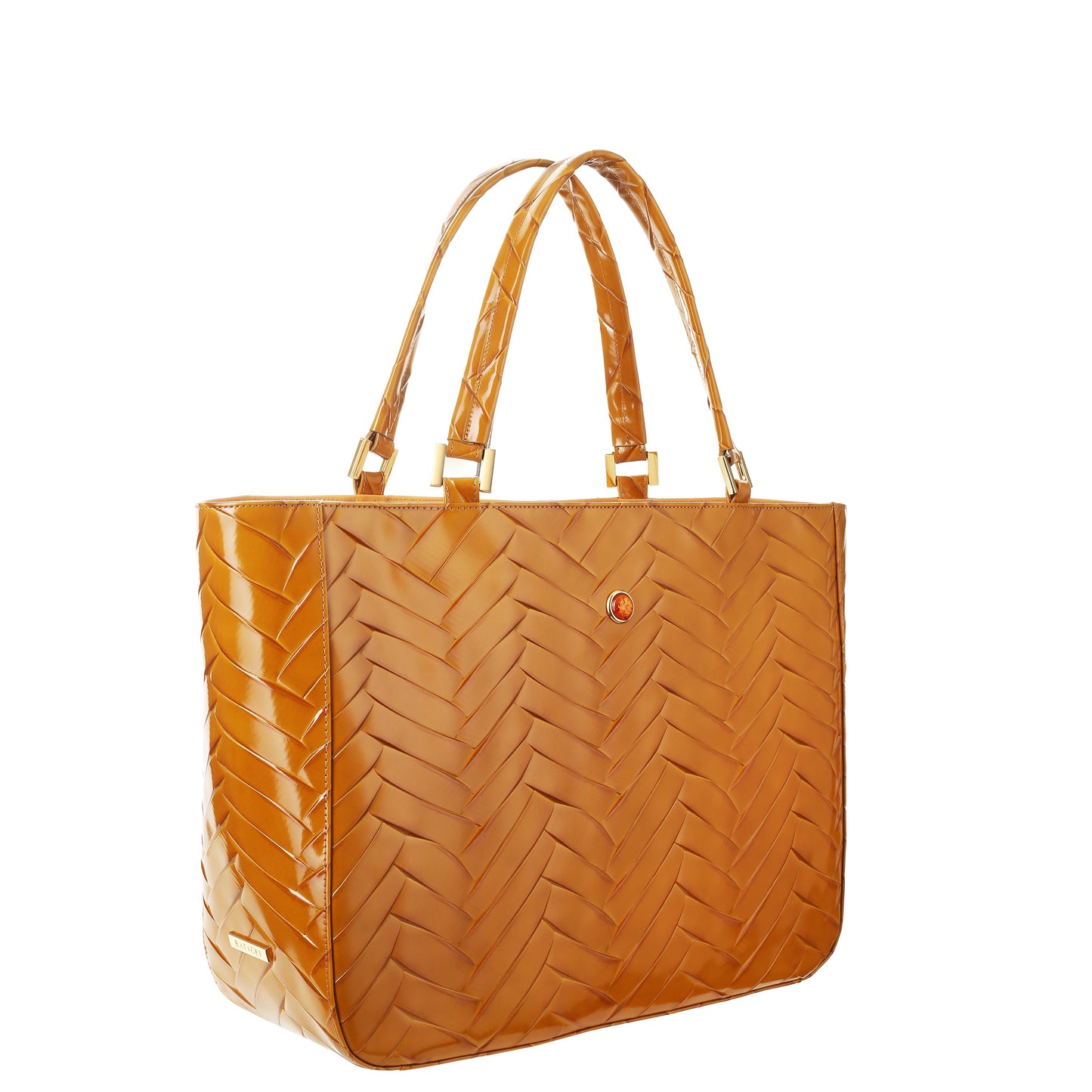 Torebka damska skórzana Mamma braid honey