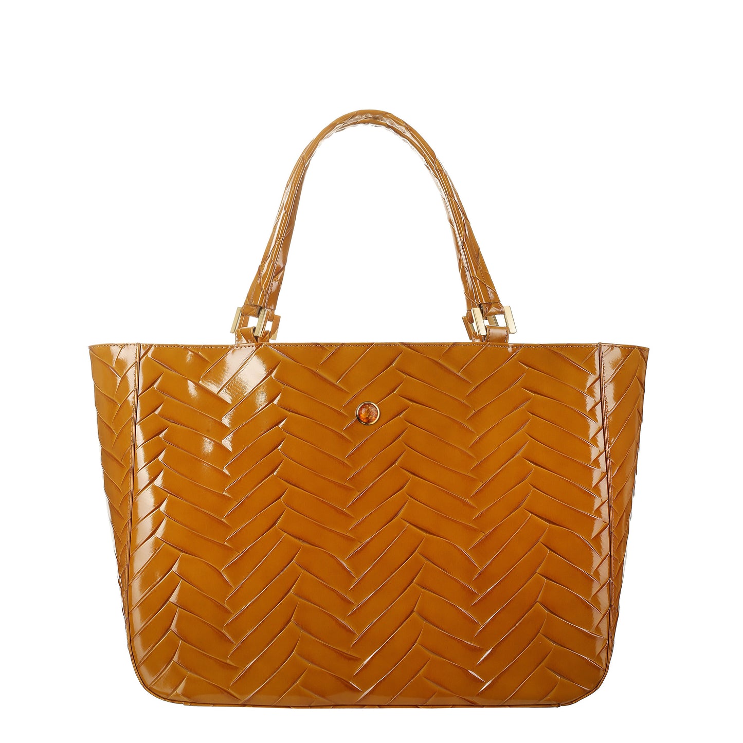 Torebka damska skórzana Mamma braid honey