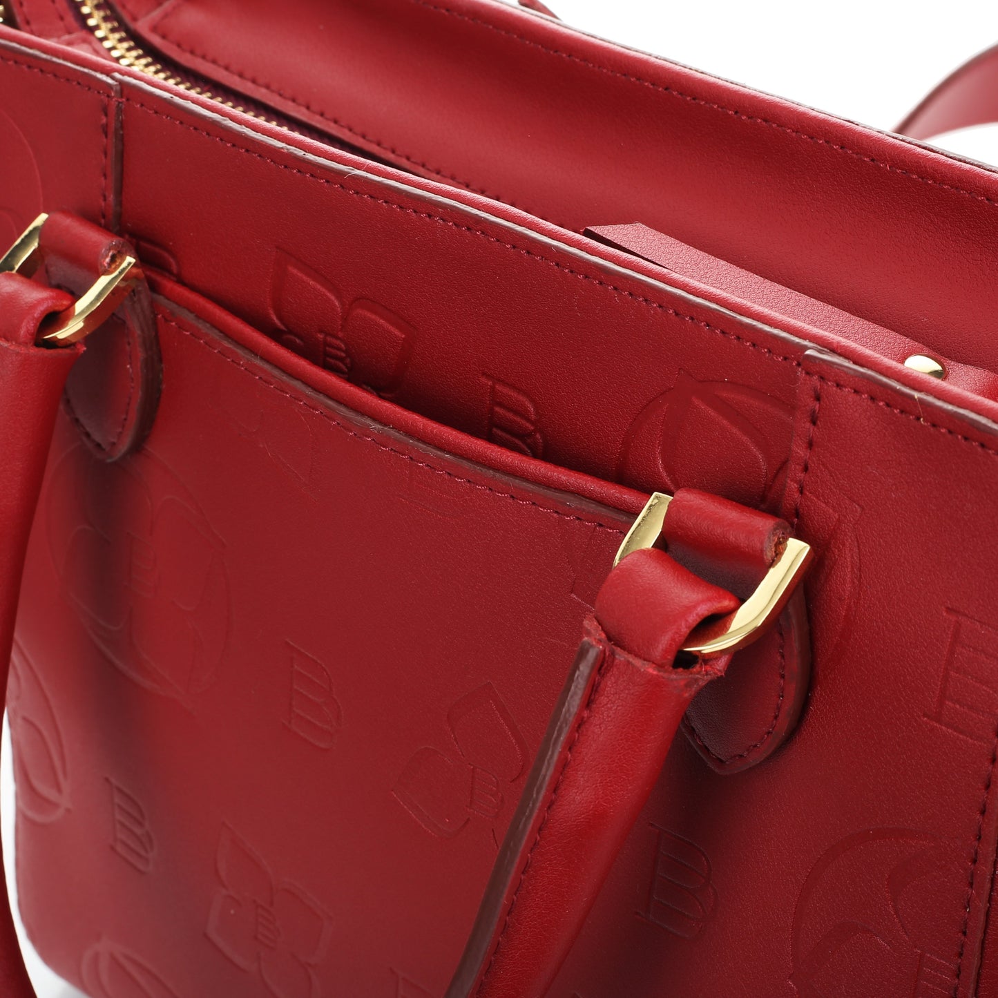 Torebka damska skórzana Stampia S nappa claret