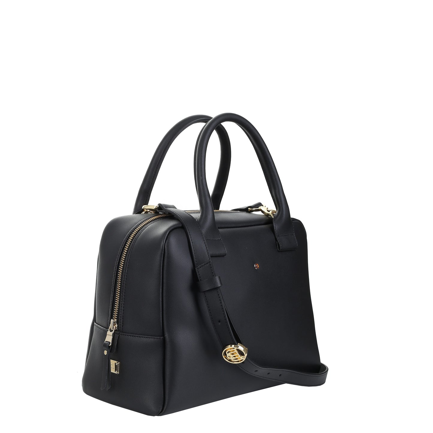 Torebka damska skórzana Filippa nappa black