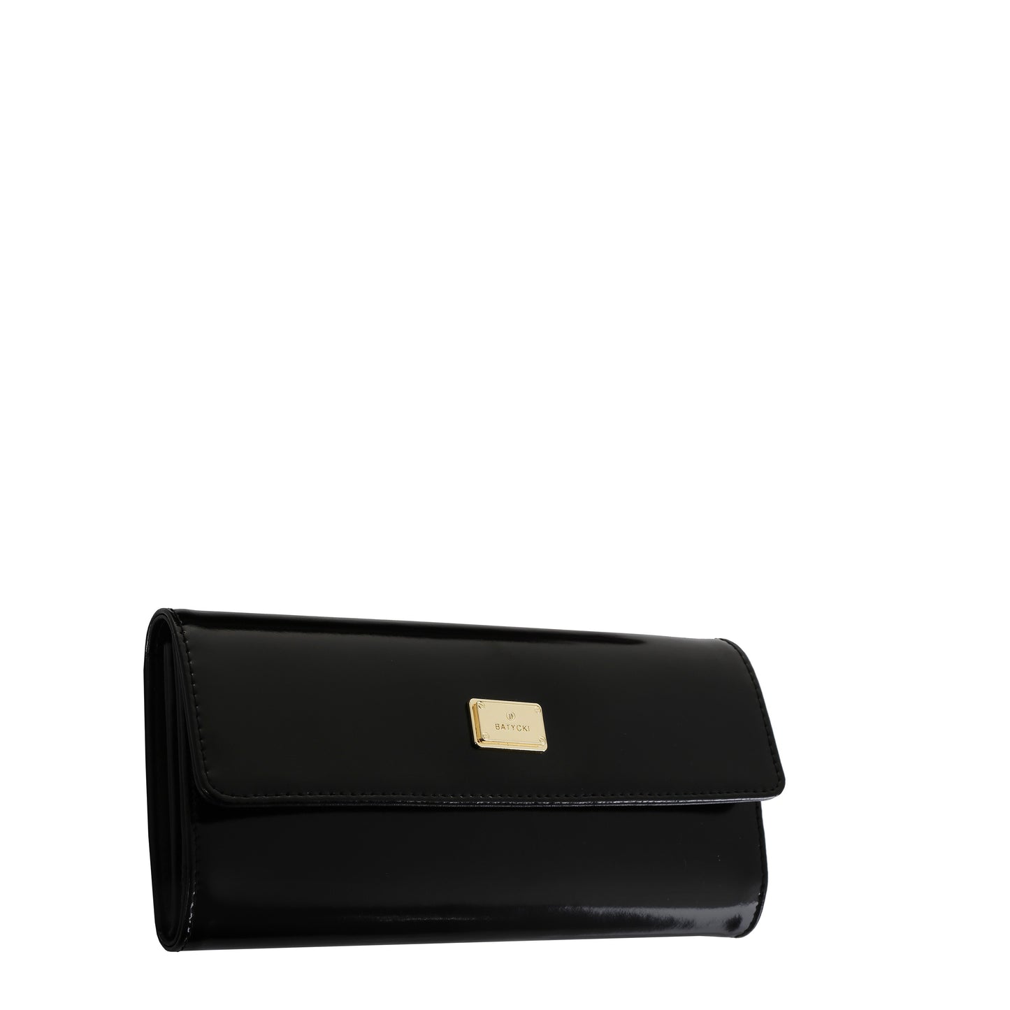 Schwarze Damen-Lederbrieftasche von Specchio