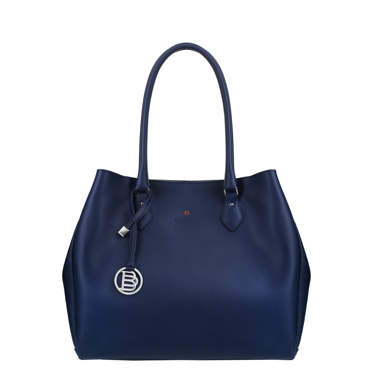 Bolso mujer piel Mamma napa marino
