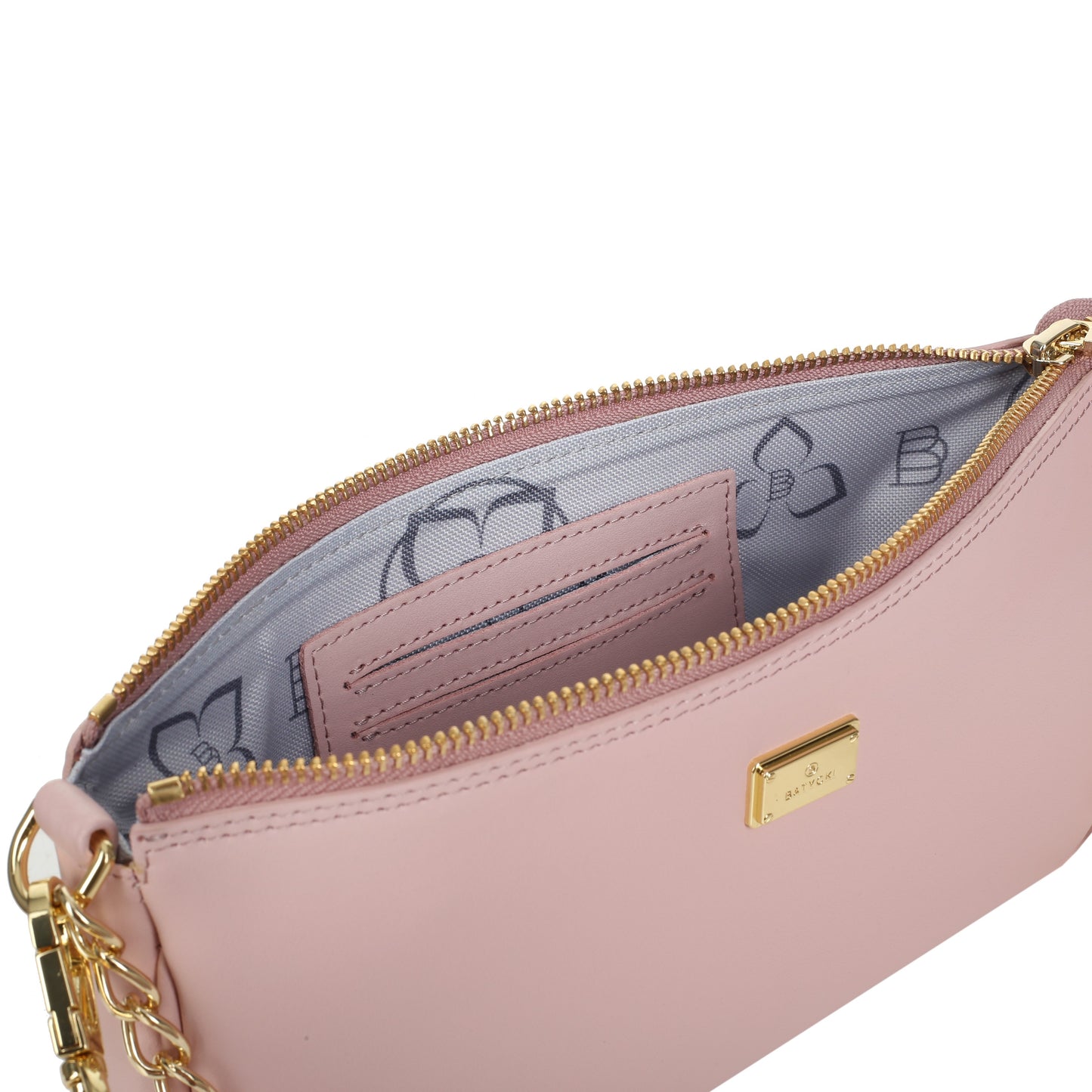 Torebka damska skórzana Harley powder pink
