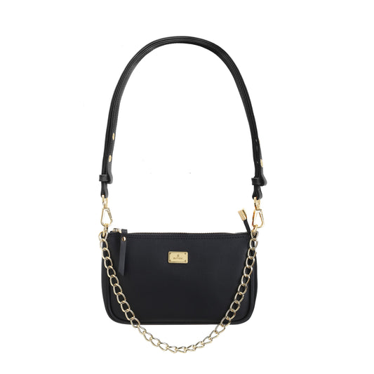 Women's leather bag Harley Mini black