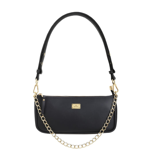 Harley women's black leather handbag