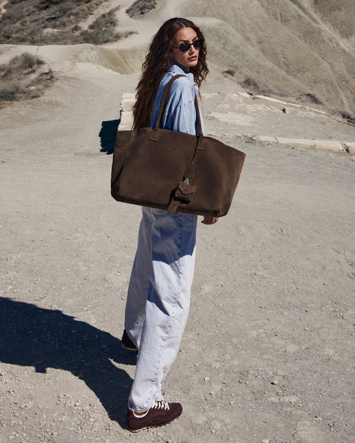 Torba damska skórzana Pilates Suede