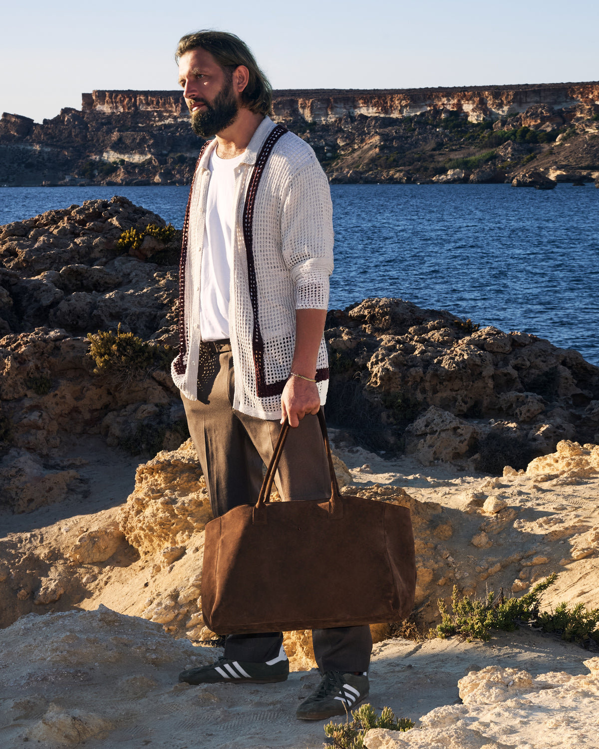 Torba damska skórzana Pilates Suede