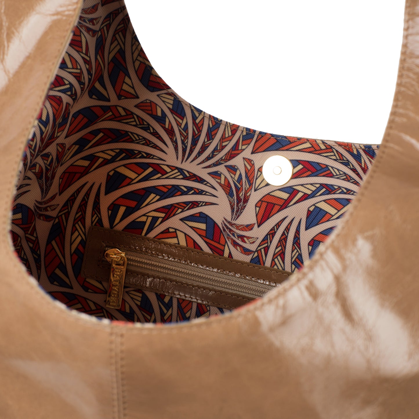 Torebka damska skórzana Patti naplak camel