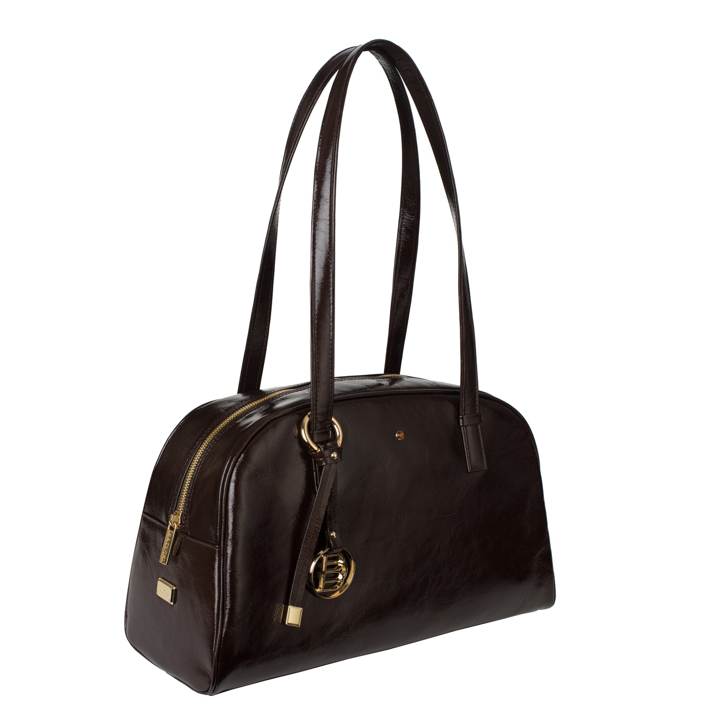 Torebka damska skórzana Colette naplak brown