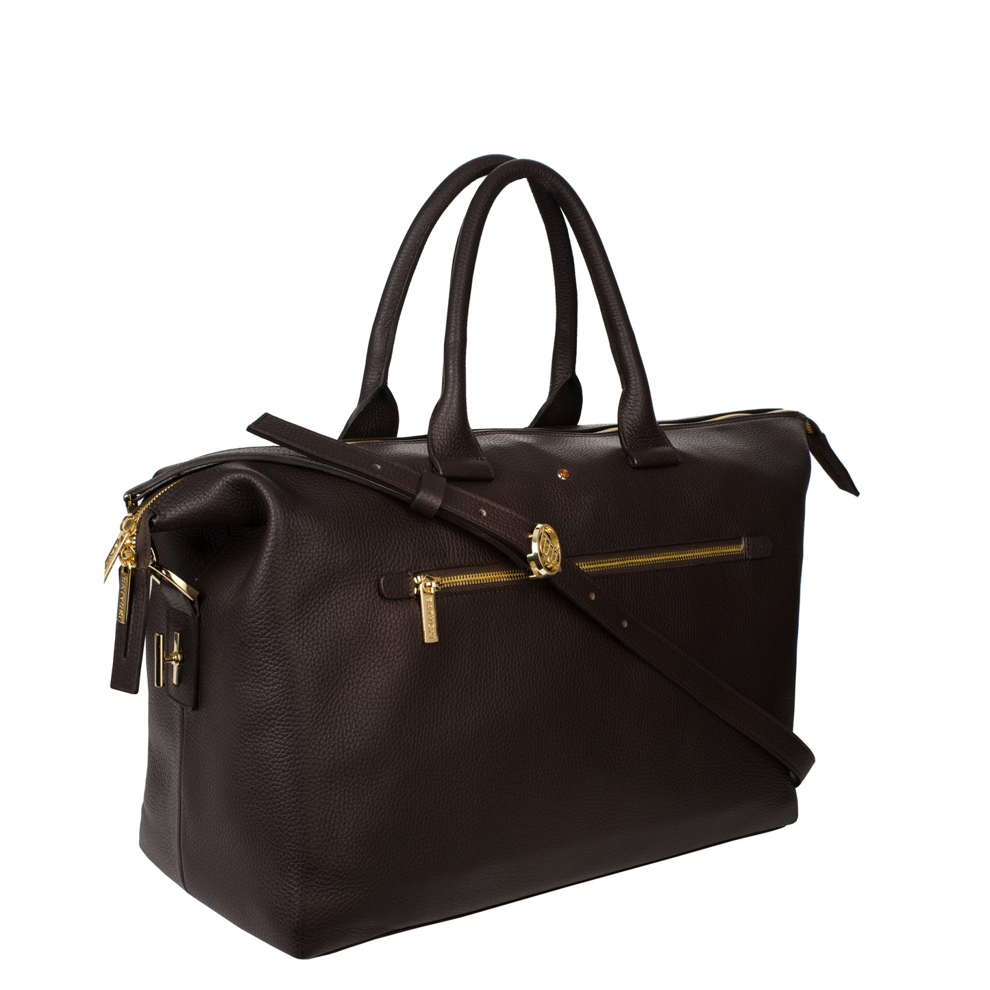 Torebka damska skórzana Gwene floter brown