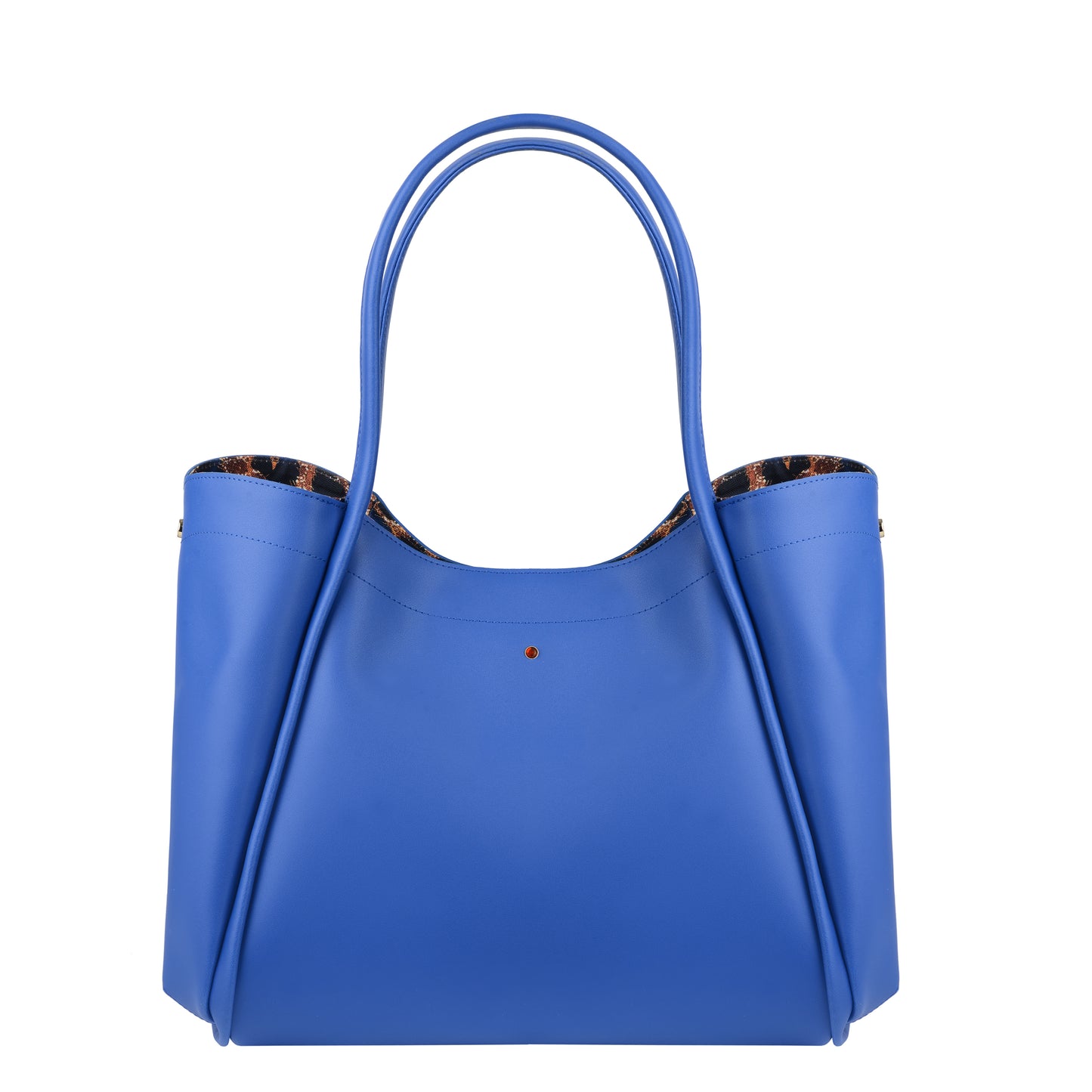 New Mamma Napa Cornflower Blue Women's Leather Handbag