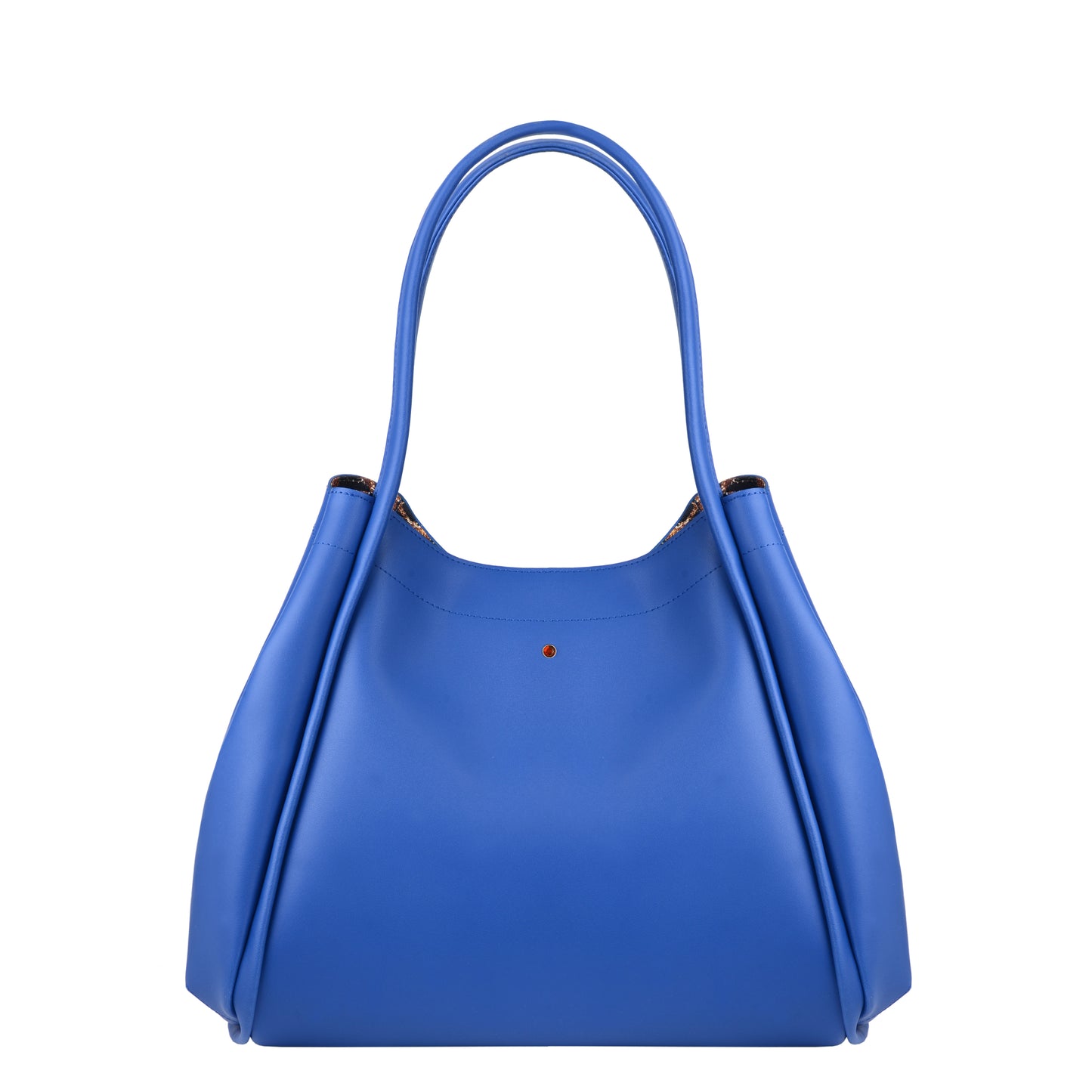 New Mamma Napa Cornflower Blue Women's Leather Handbag