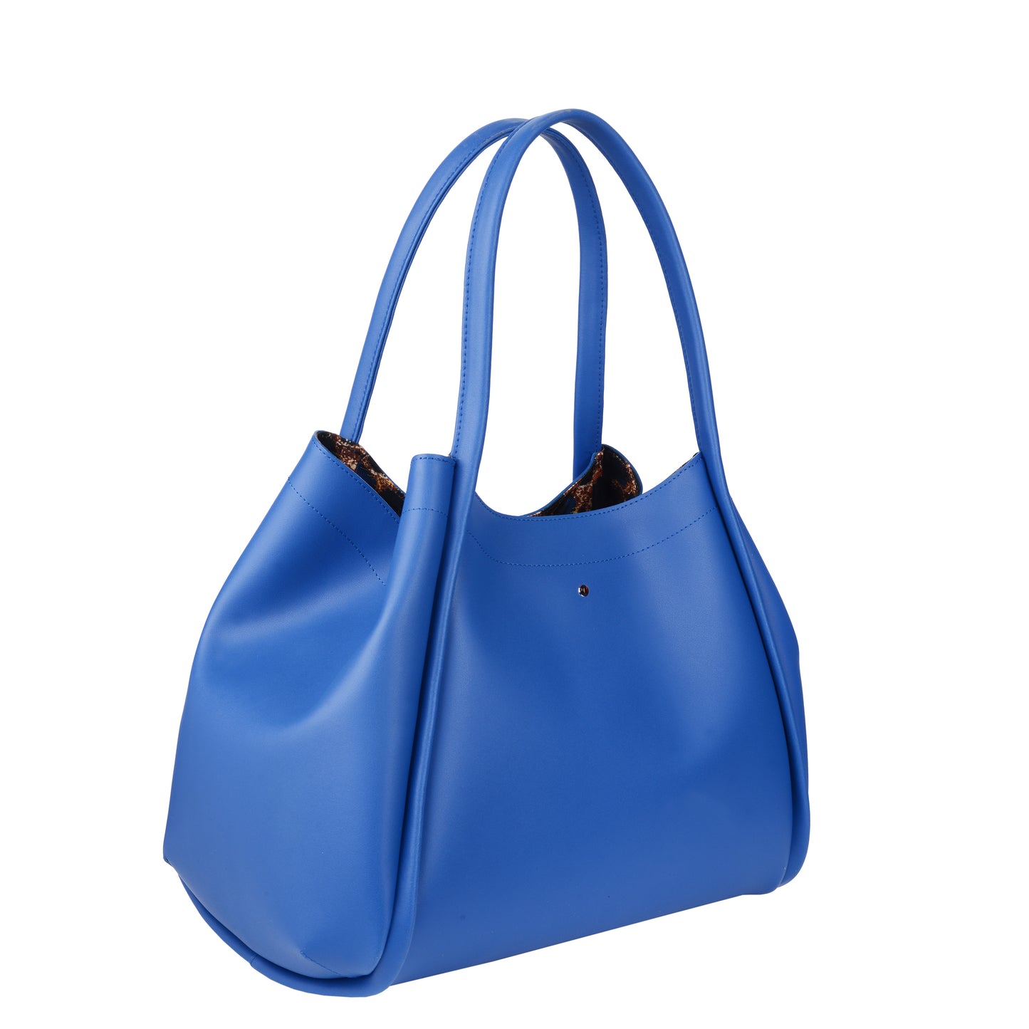 New Mamma Napa Cornflower Blue Women's Leather Handbag