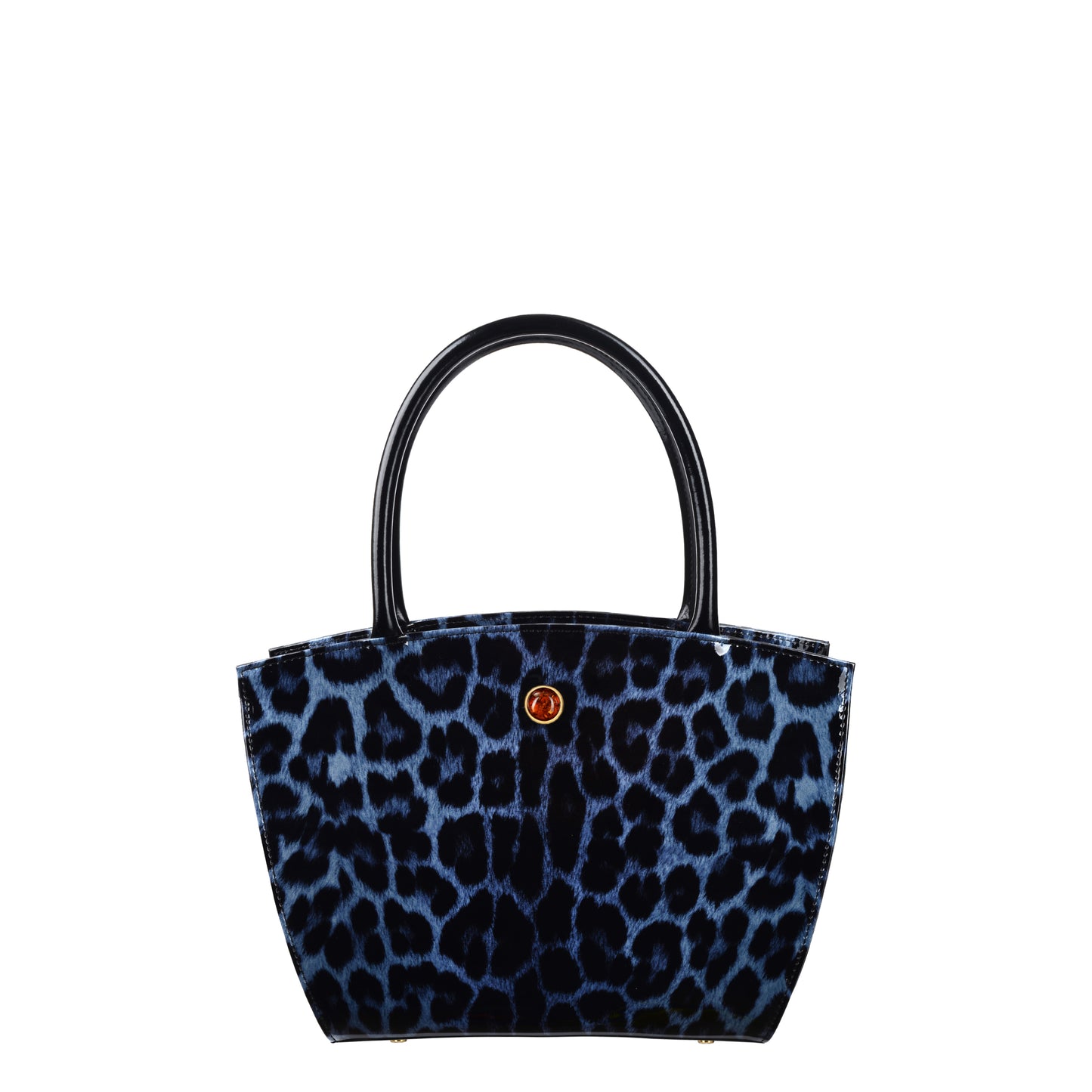 Torebka damska skórzana Sophia leopard blue