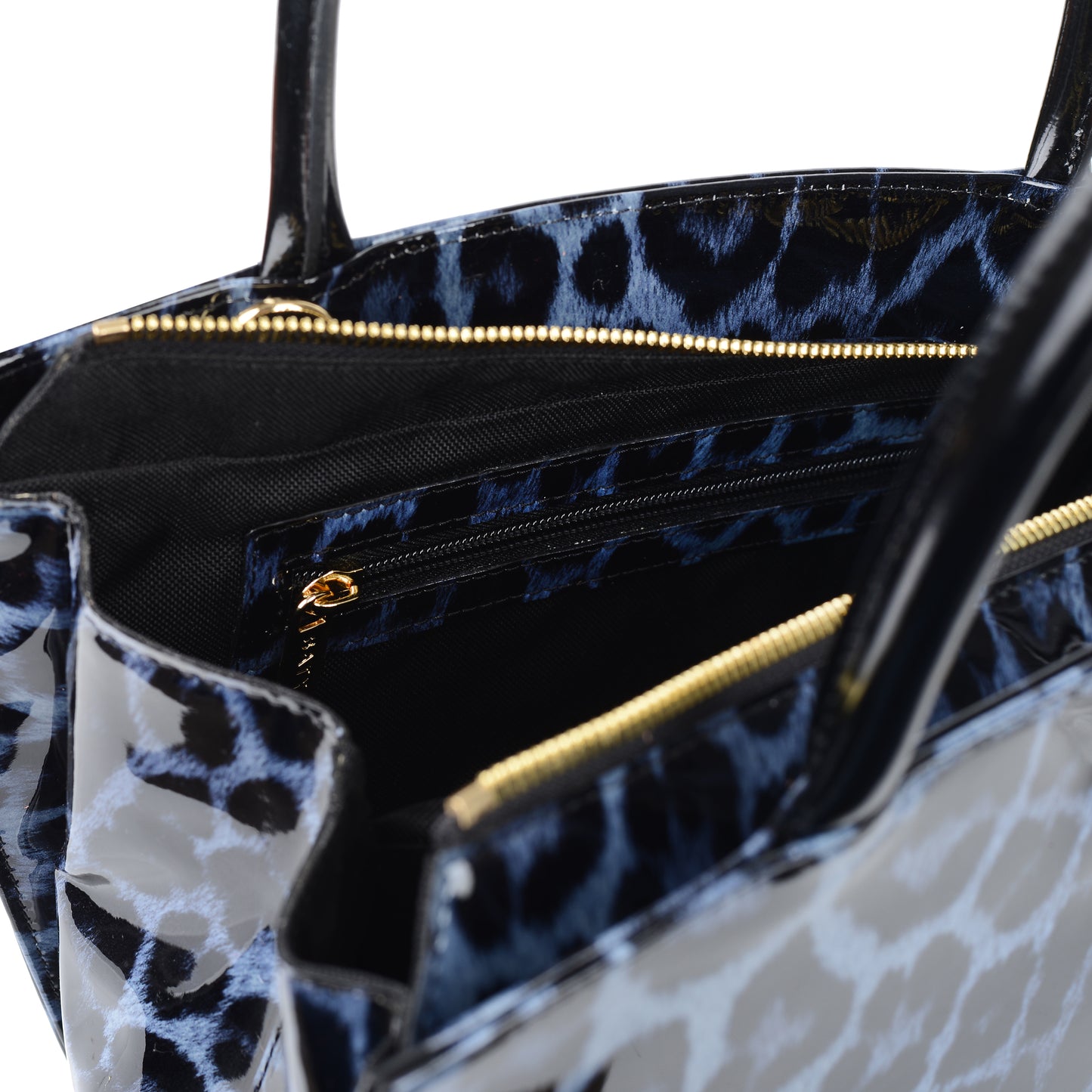 Torebka damska skórzana Sophia leopard blue