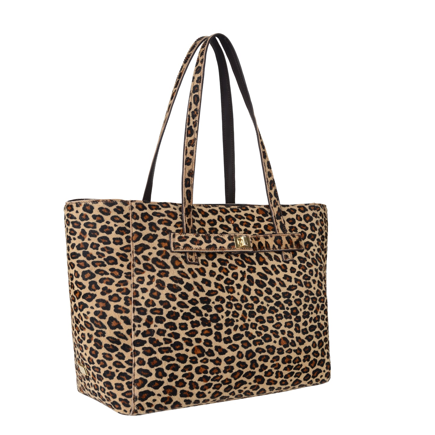 Mirer Damenhandtasche aus Leopardenleder