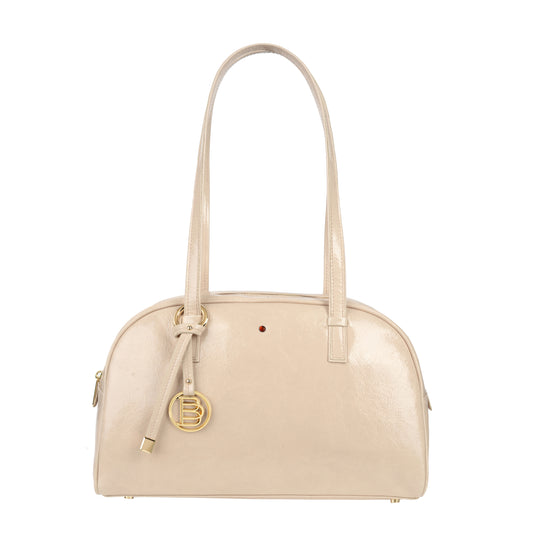 Torebka damska skórzana Colette naplak ecru