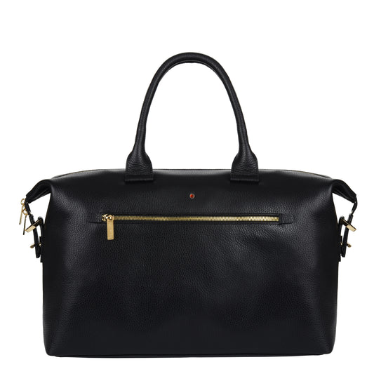 Bolso de mano de piel para mujer Gwene, color negro floter