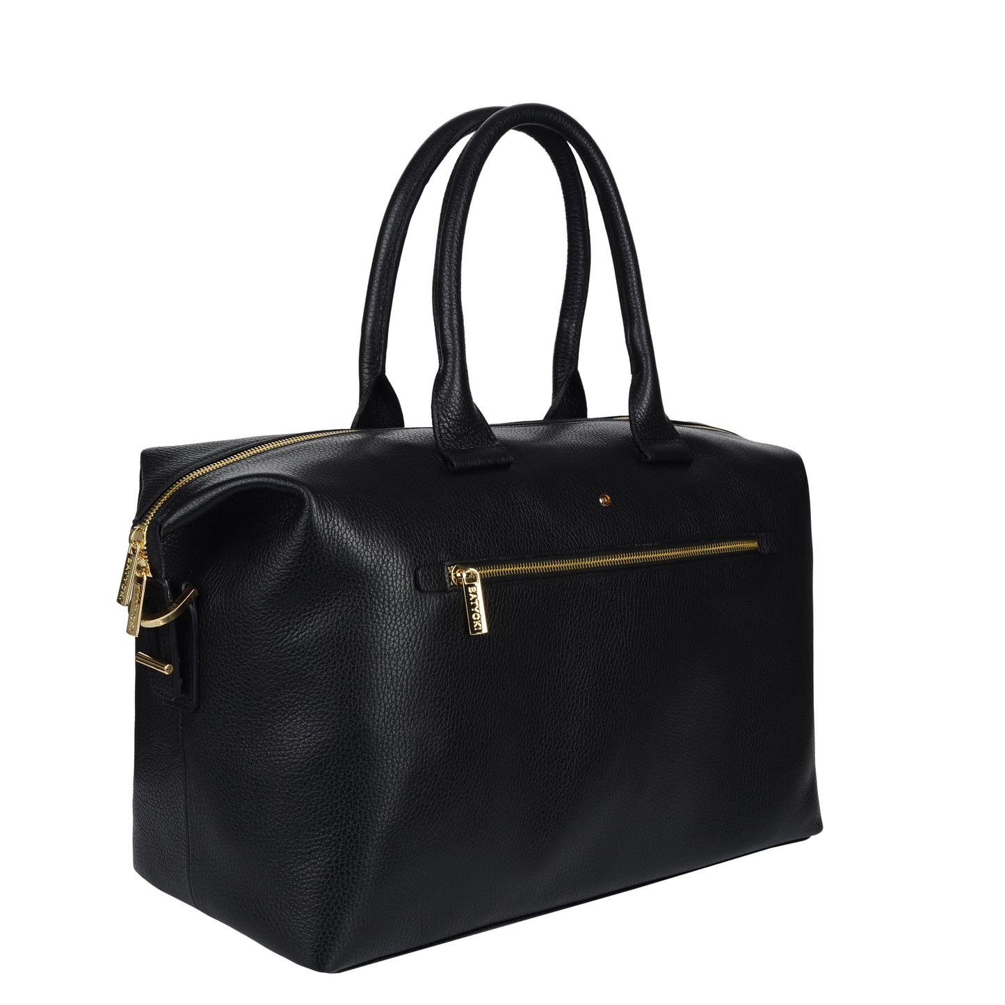 Bolso de mano de piel para mujer Gwene, color negro floter