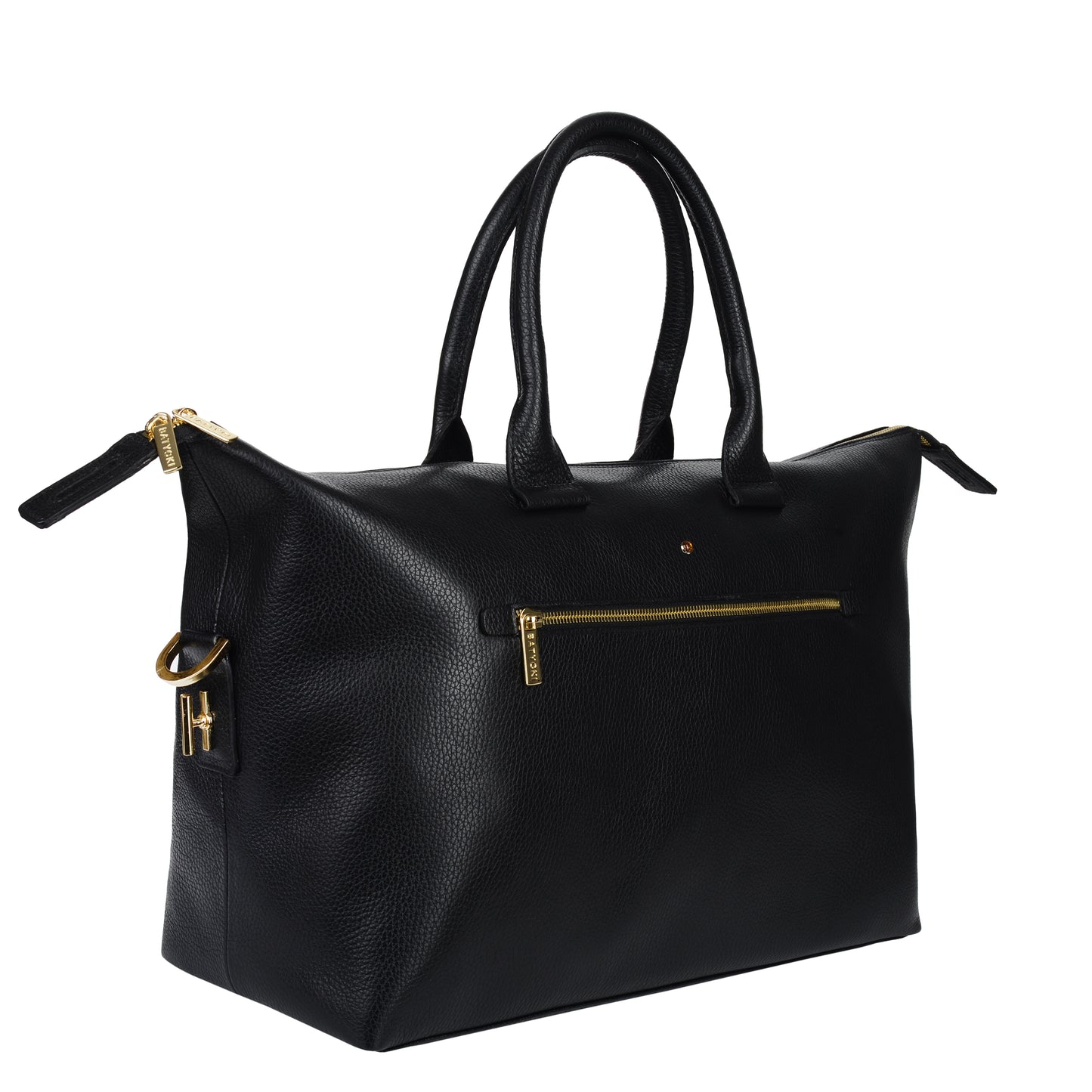 Bolso de mano de piel para mujer Gwene, color negro floter