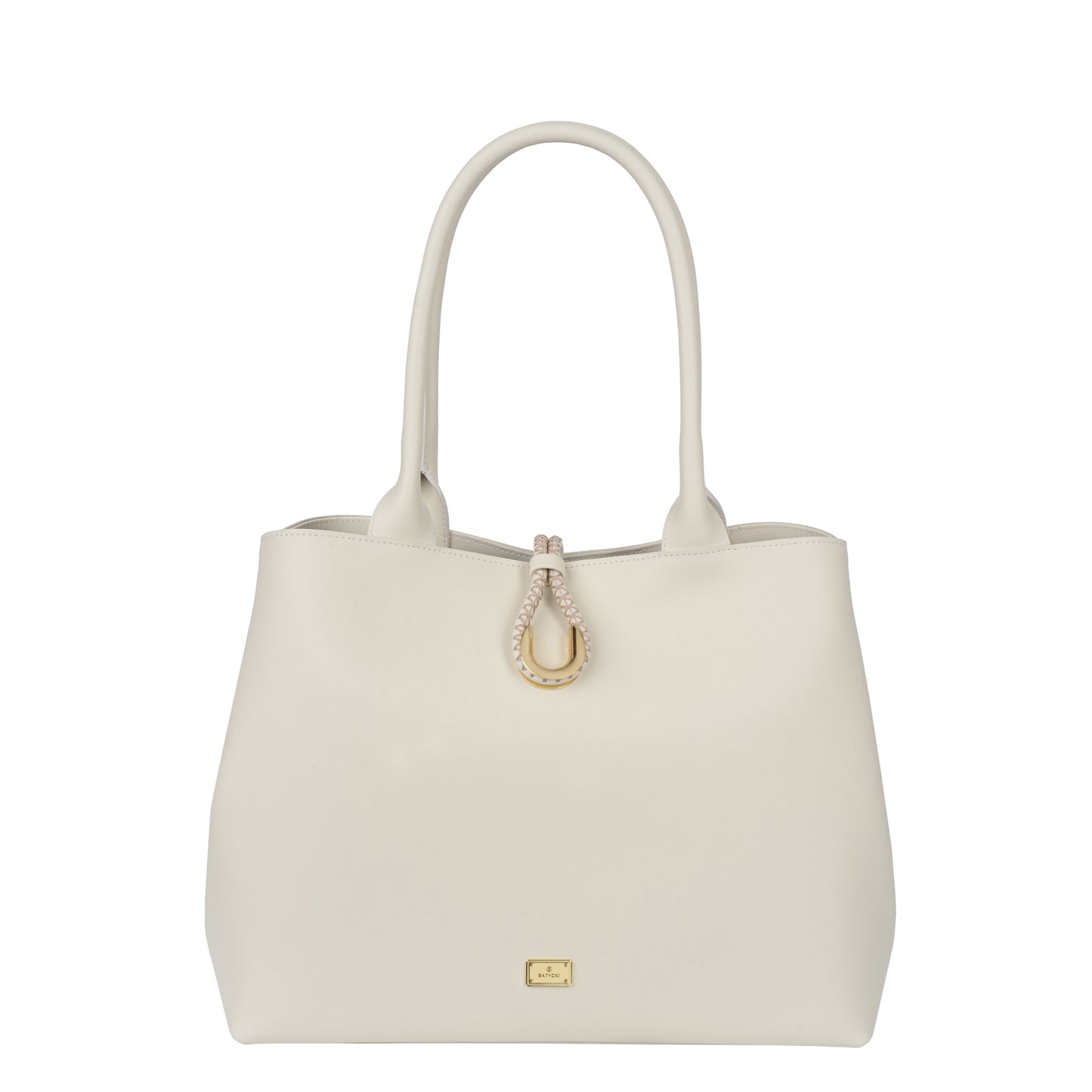 Torebka damska skórzana New Gaia napa ecru