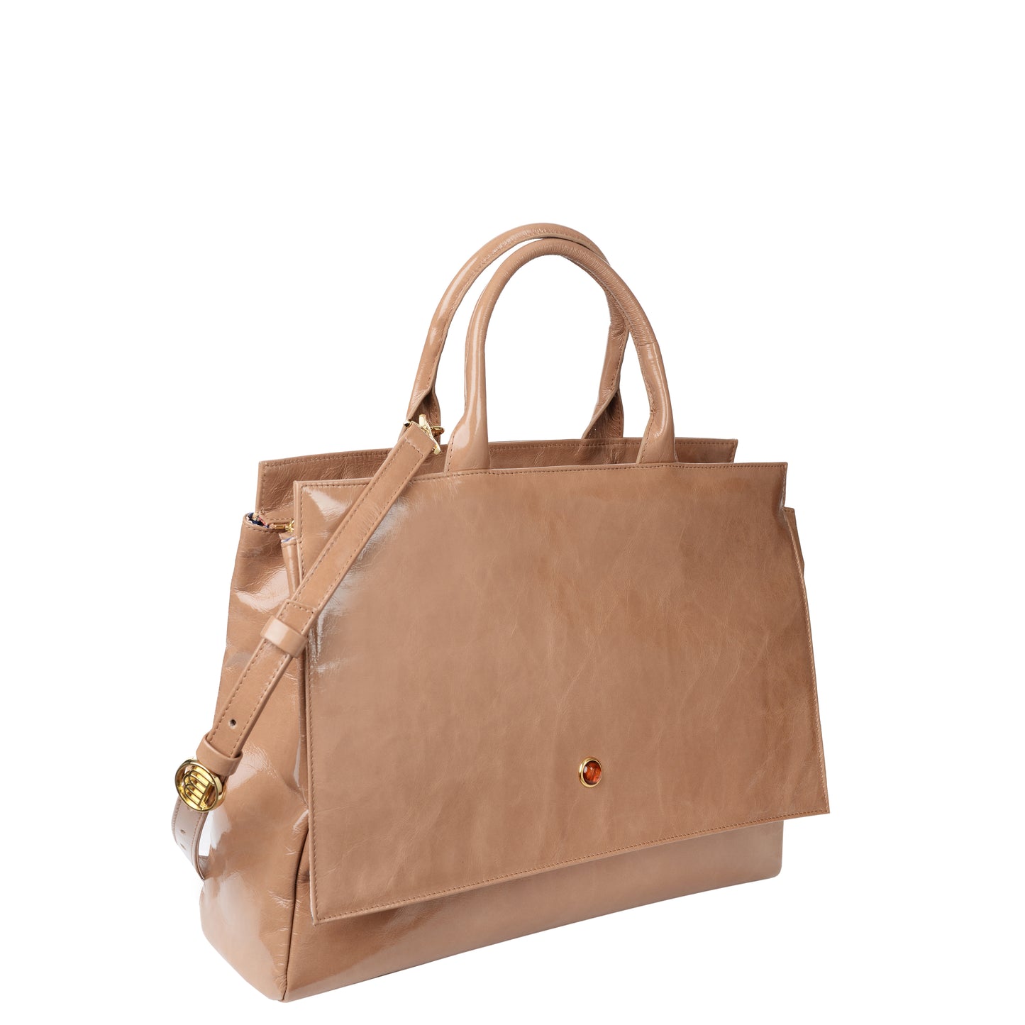 Kora eel black women's leather handbag