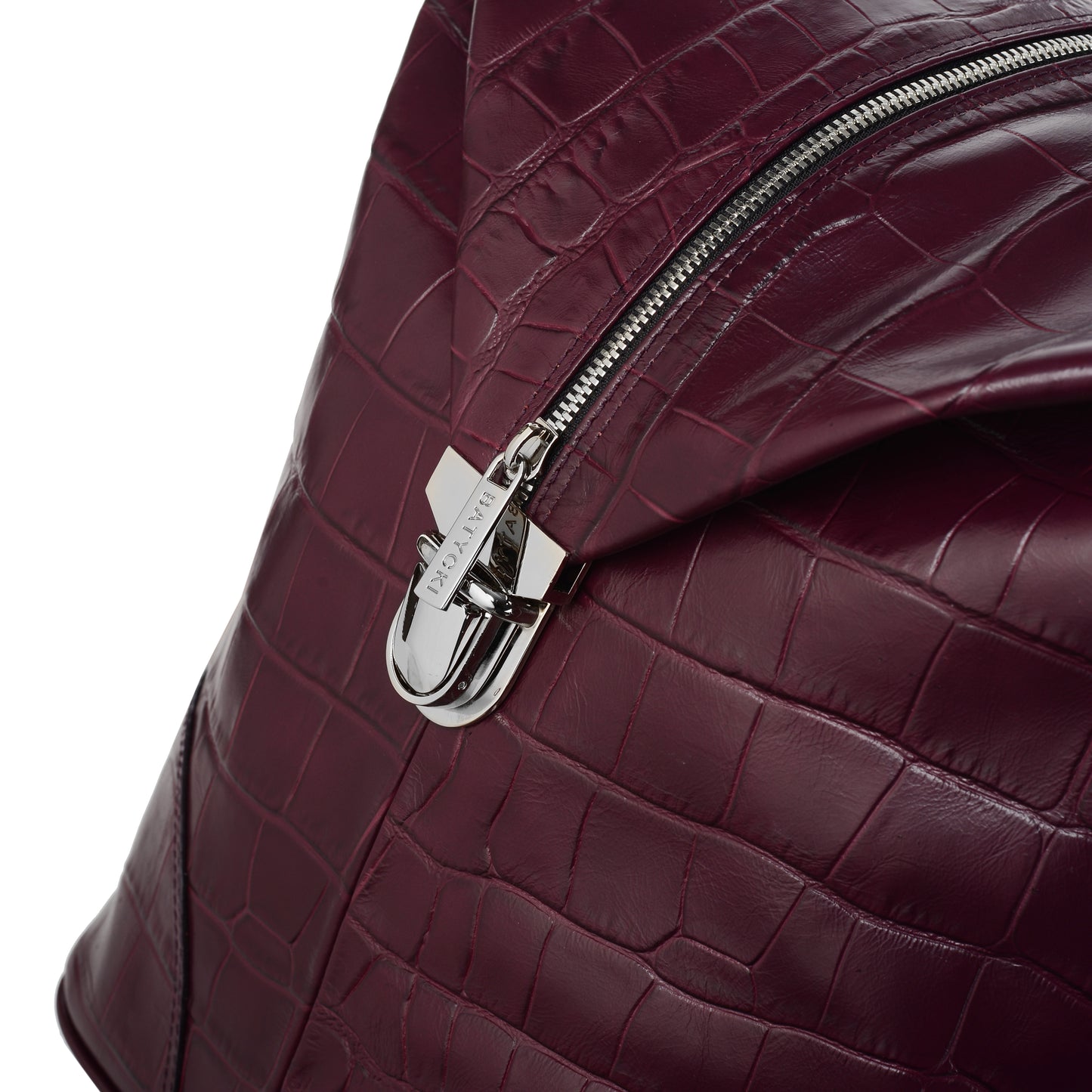 Nappa black leather travel bag