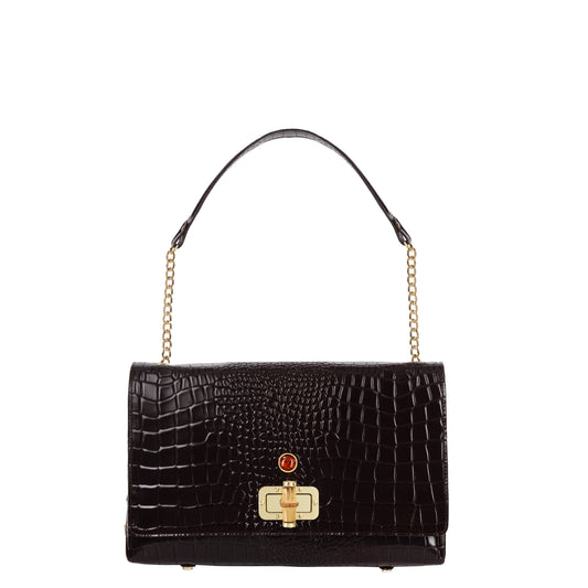 Torebka damska skórzana Saint-Tropez Coco brown