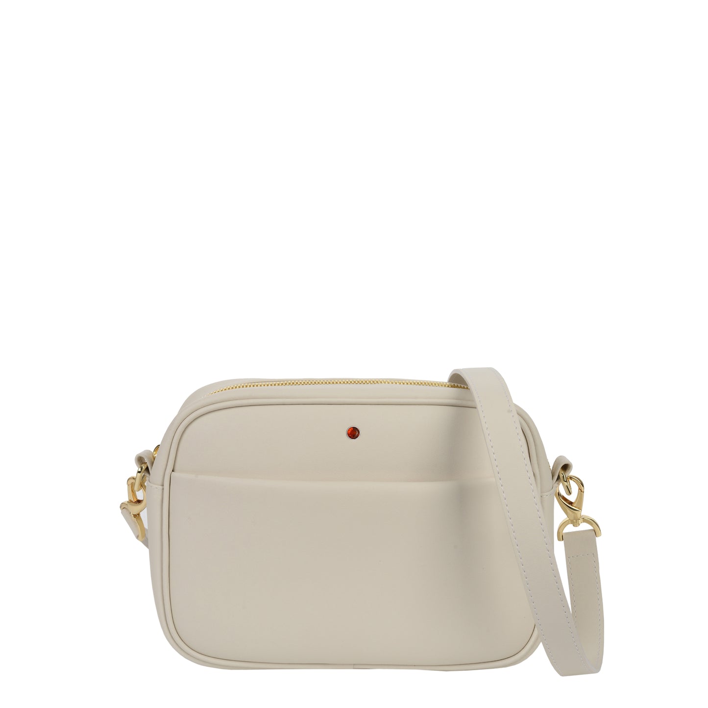 Torebka damska skórzana Violet nappa ecru