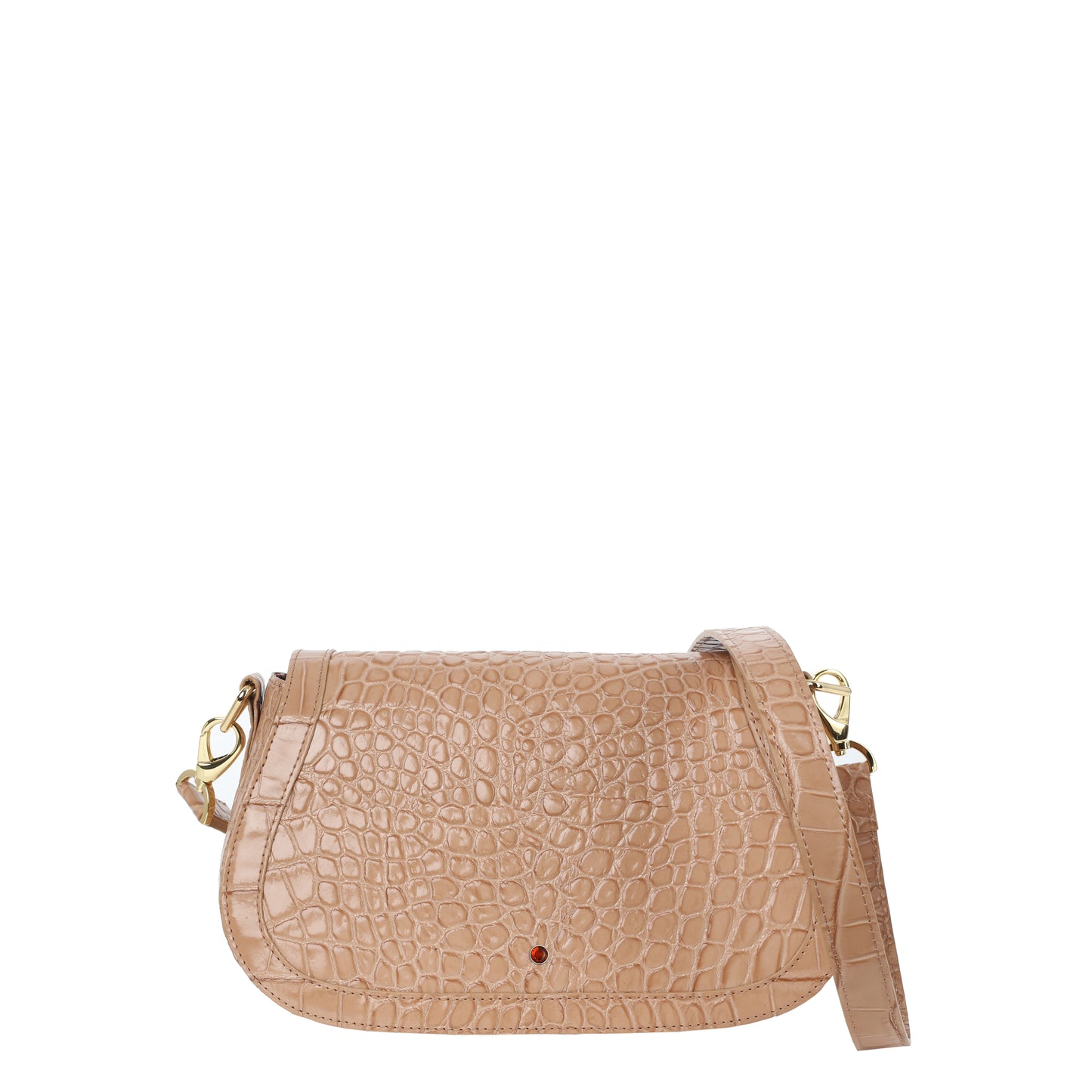 Bolso de mujer Edith's de piel color beige