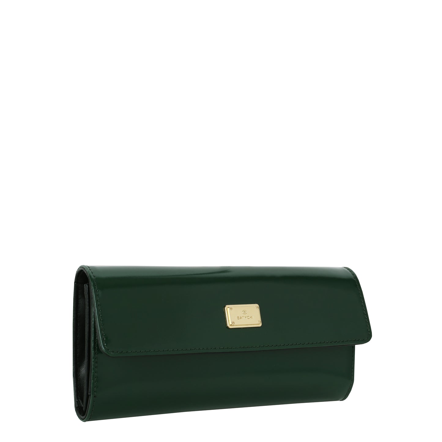 Cartera de piel para mujer Specchio verde