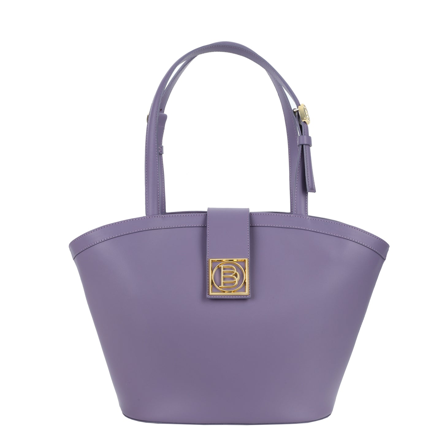 Women's leather handbag Chotte S Napa Purple