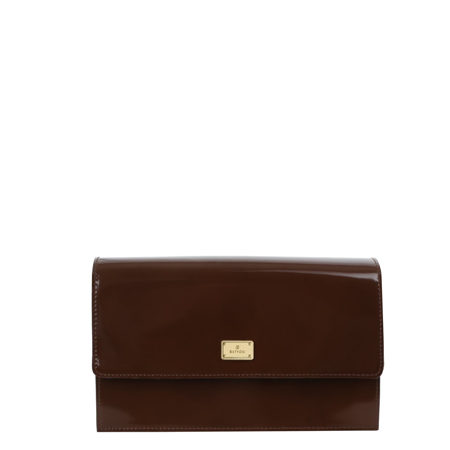 Elve Specchio Brown leather handbag