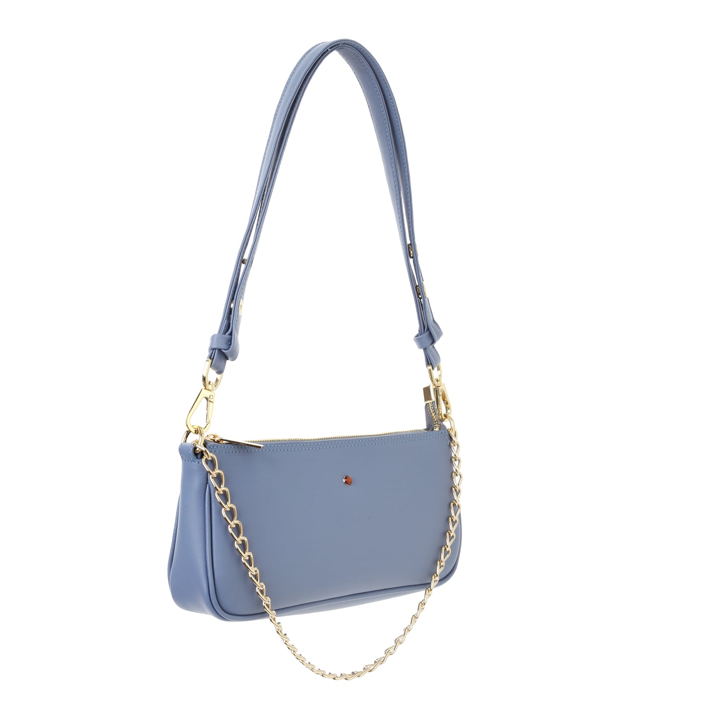 Harley Light Blue leather handbag