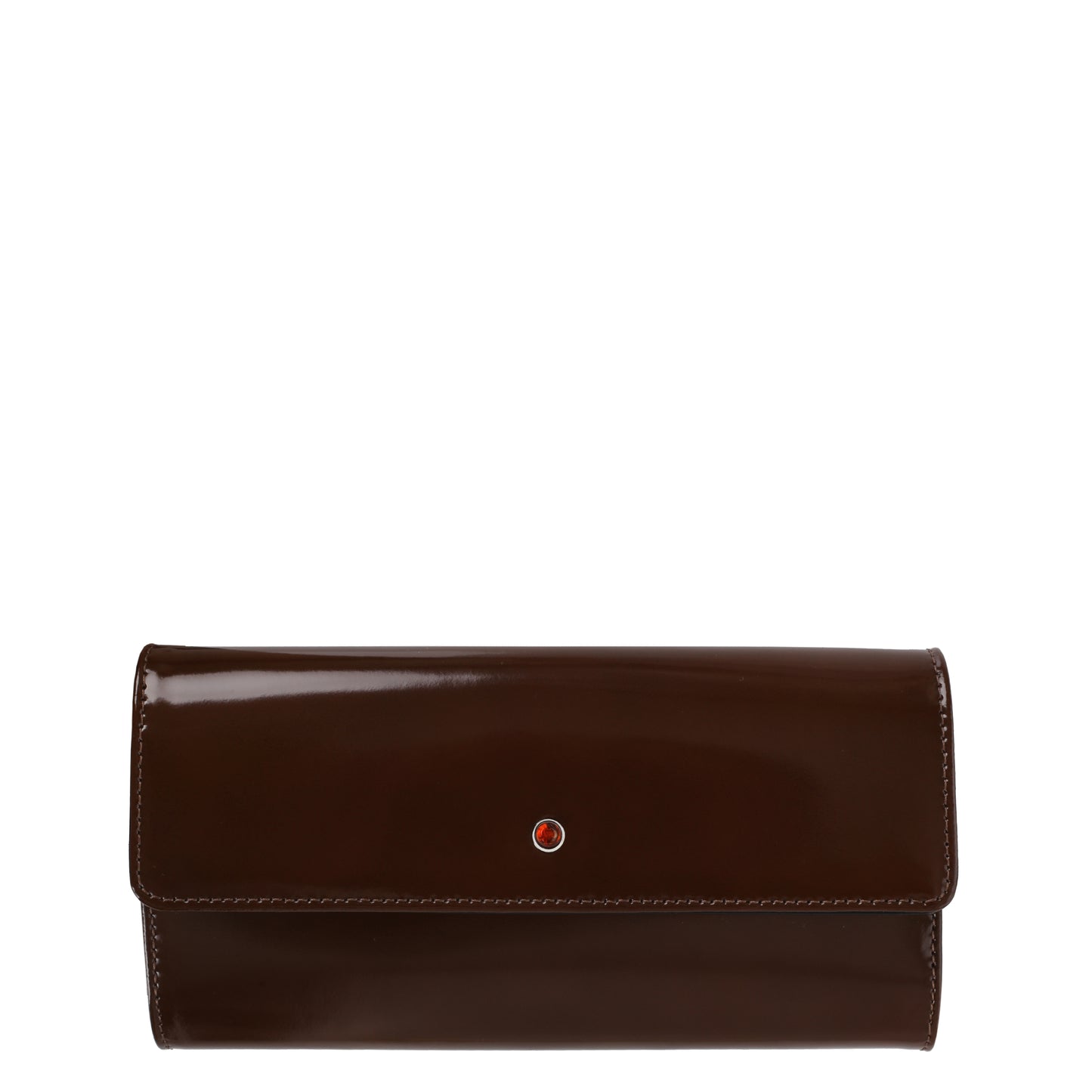 Specchio Brown leather wallet