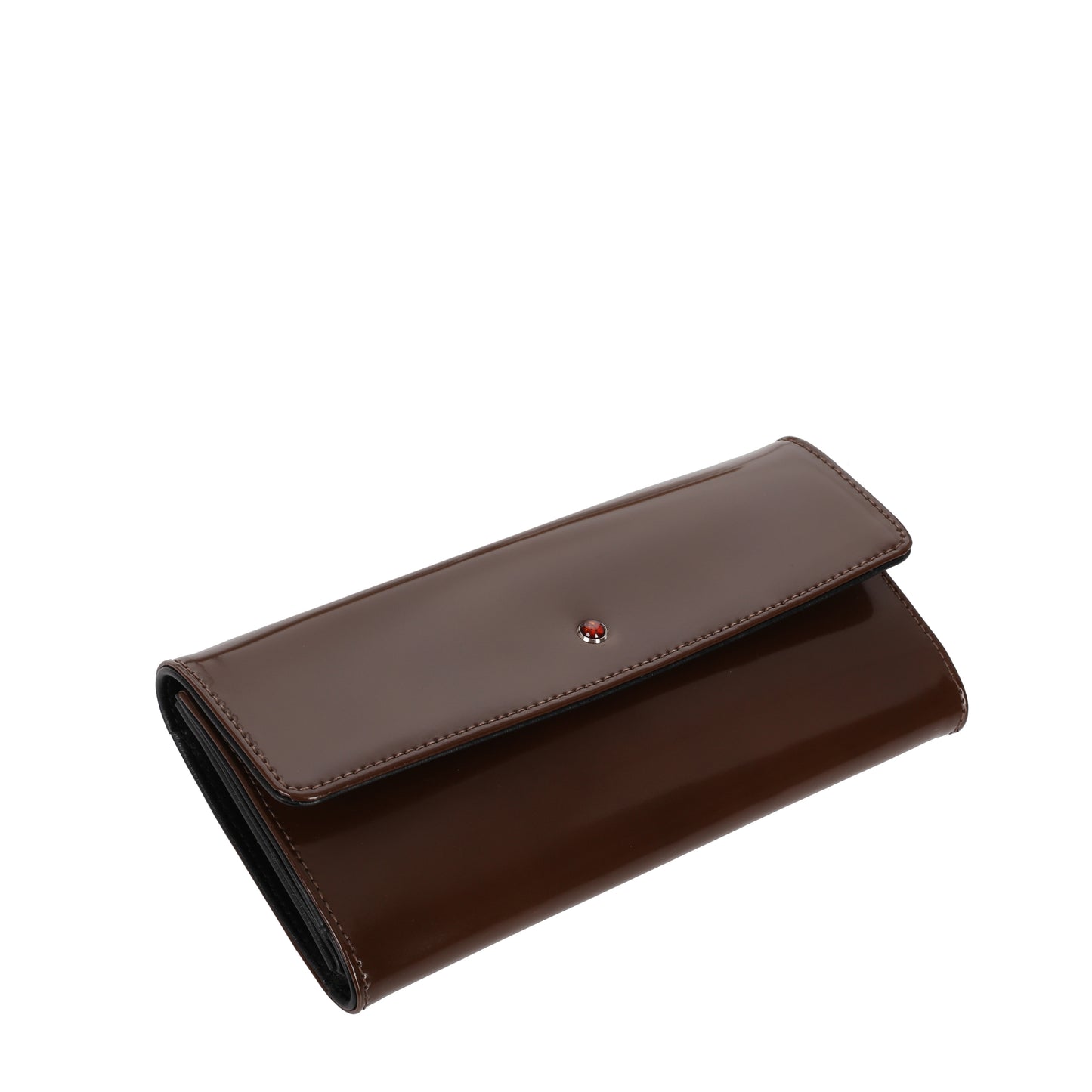 Specchio Brown leather wallet