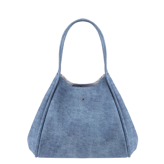 Torebka damska skórzana New Mamma suede jeans