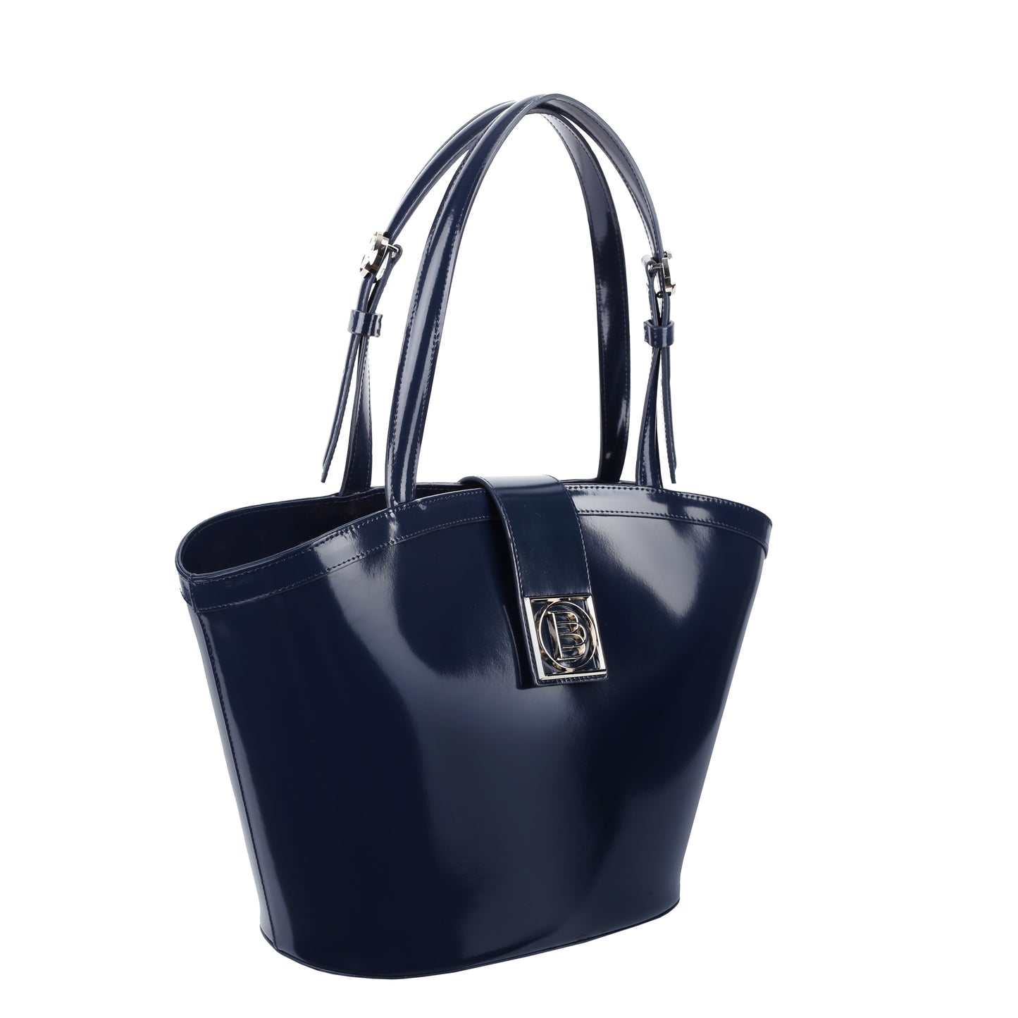 Torebka damska skórzana Chotte s specchio navy