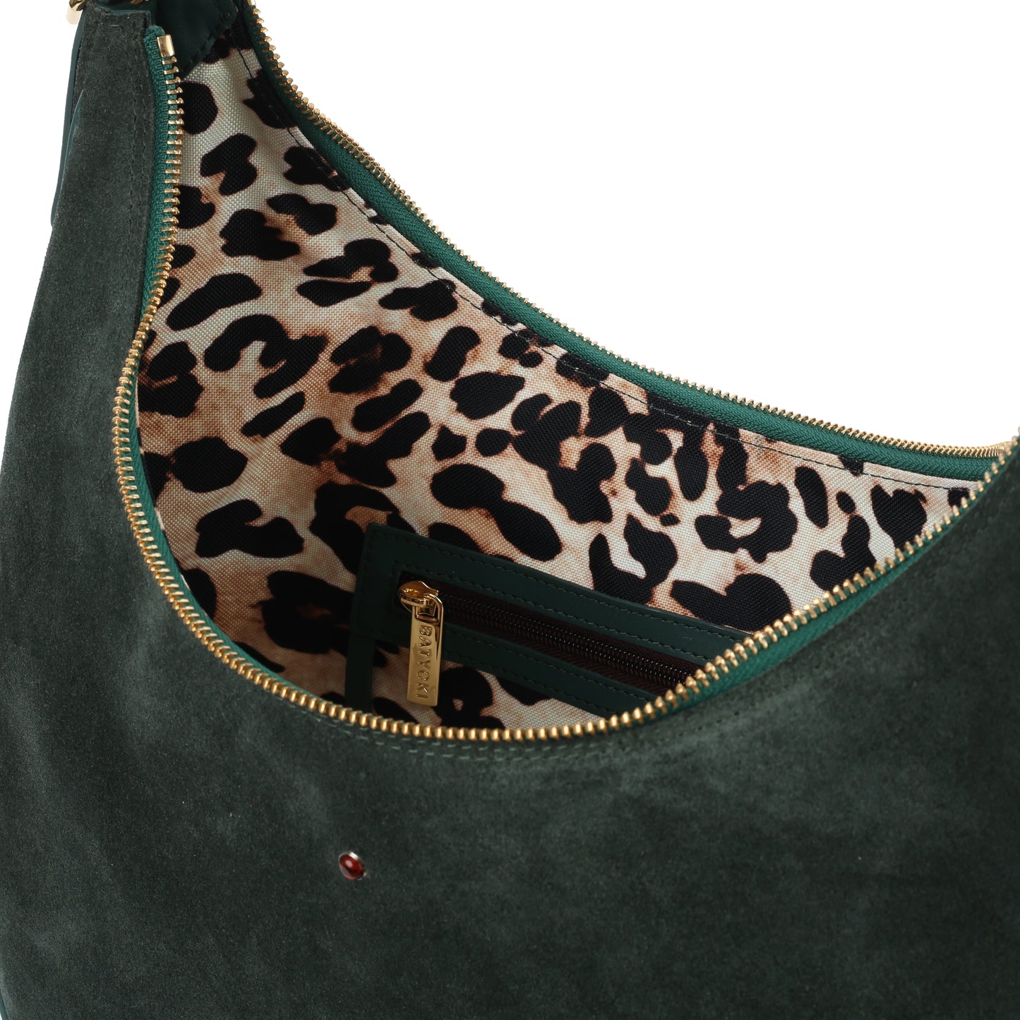 Draco Croco Black leather handbag