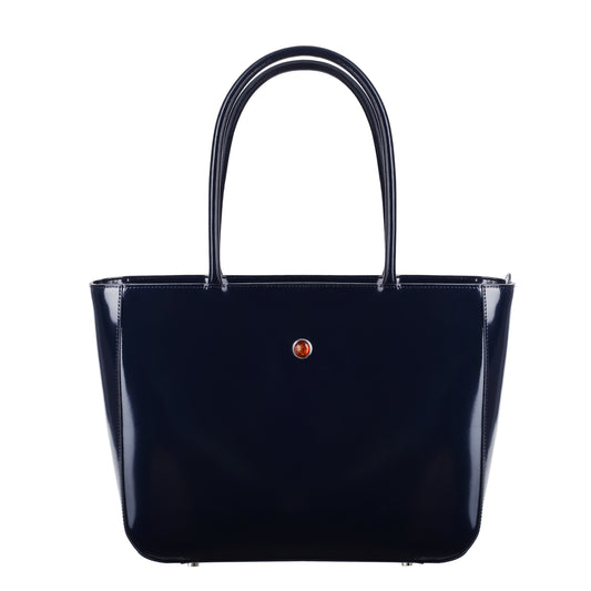 Torebka damska skórzana Carica specchio navy
