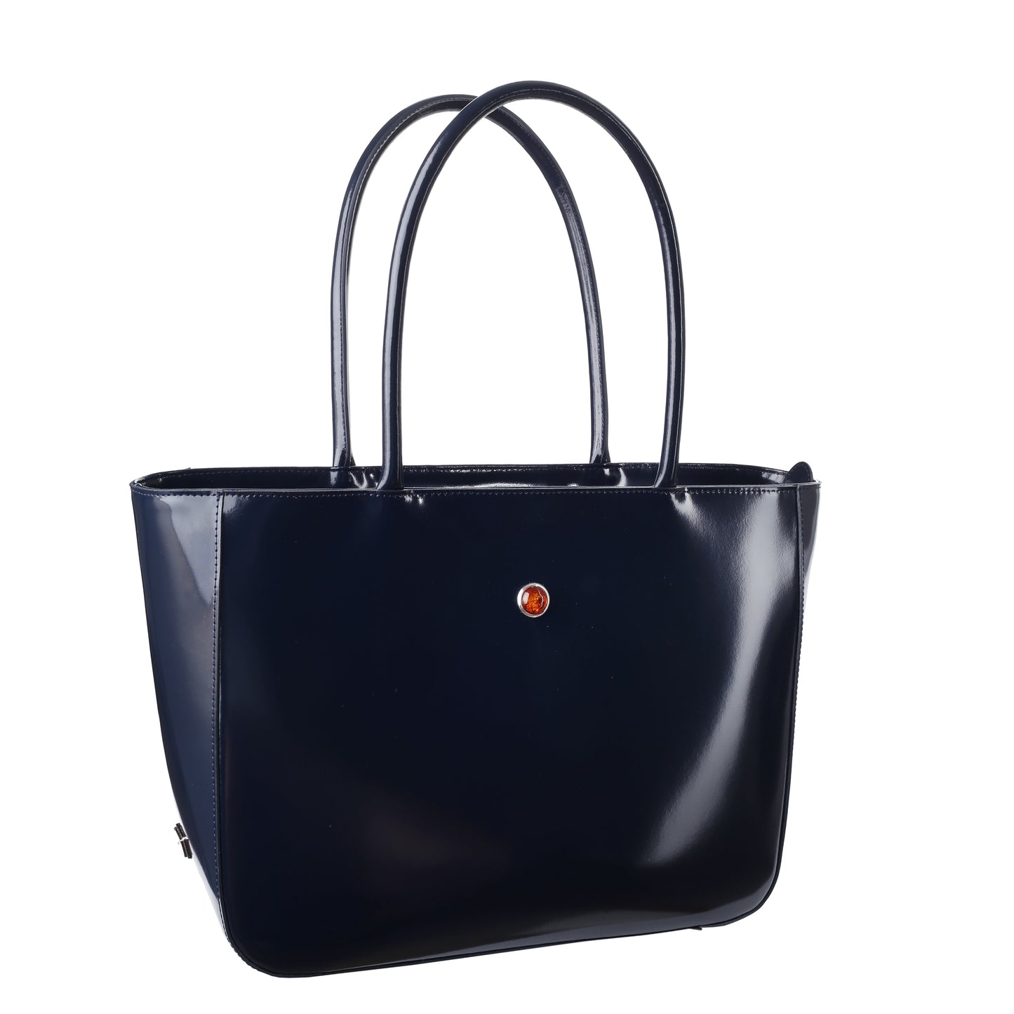 Torebka damska skórzana Carica specchio navy