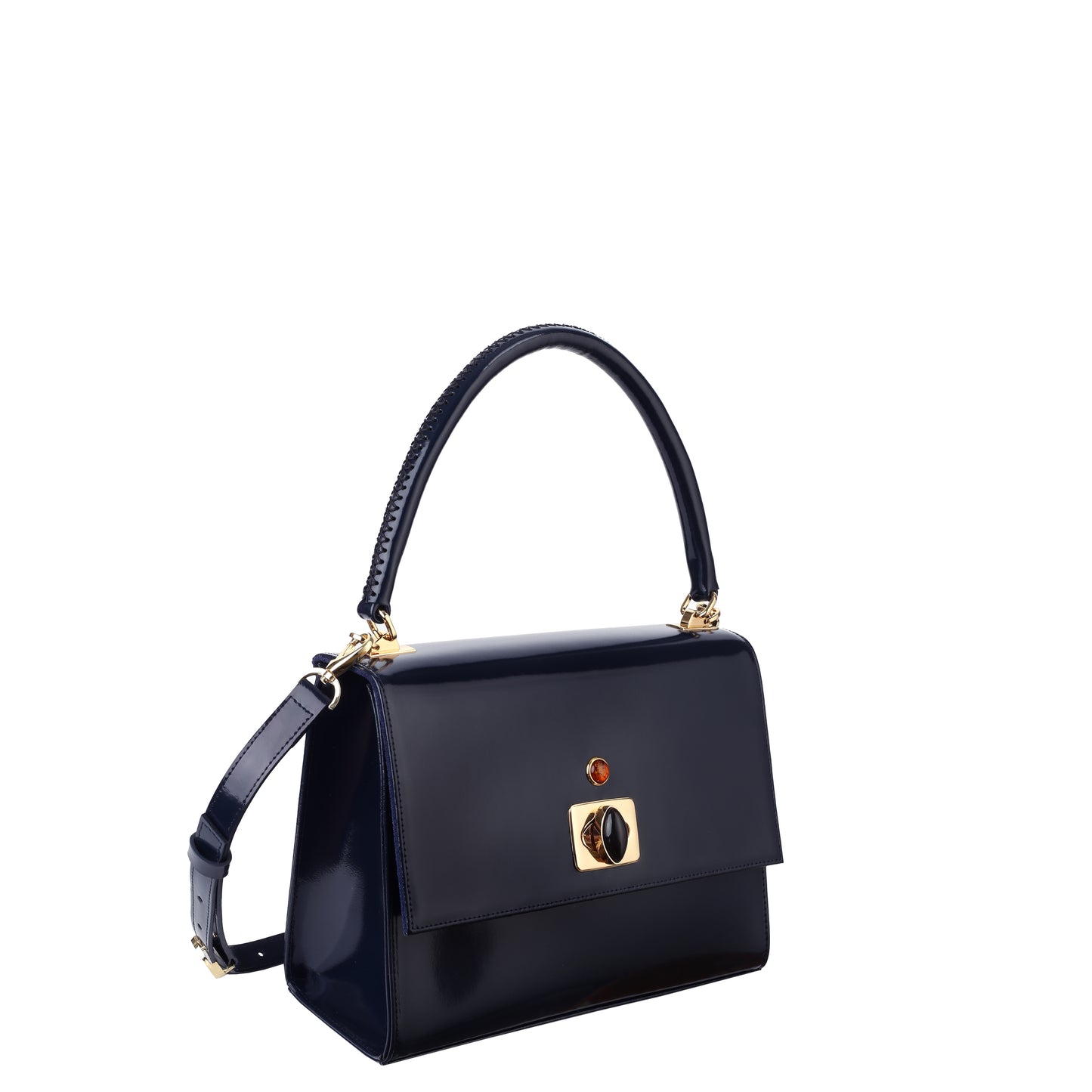 Torebka damska skórzana Selina specchio navy