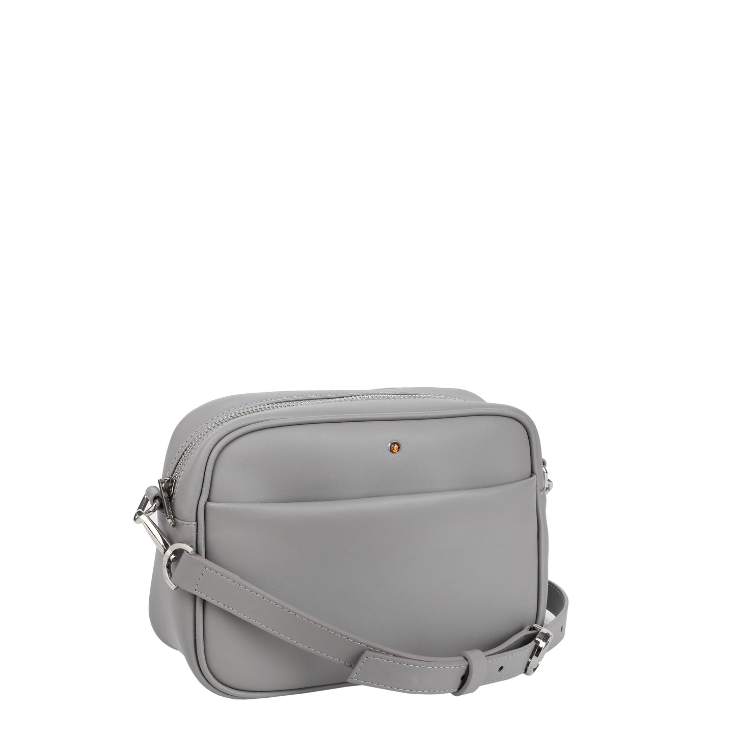 Torebka damska skórzana Violet gray