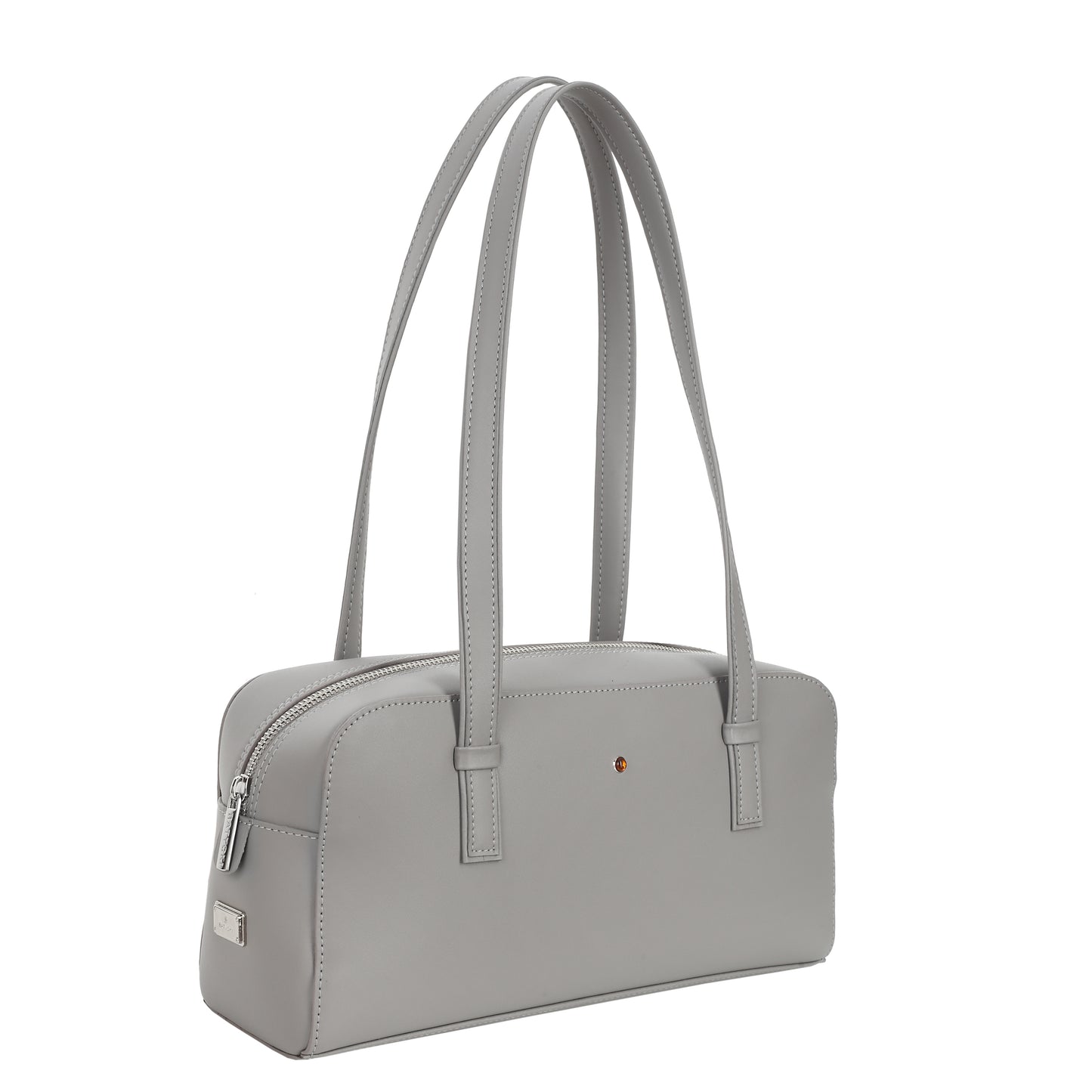Torebka damska skórzana Bague napa gray