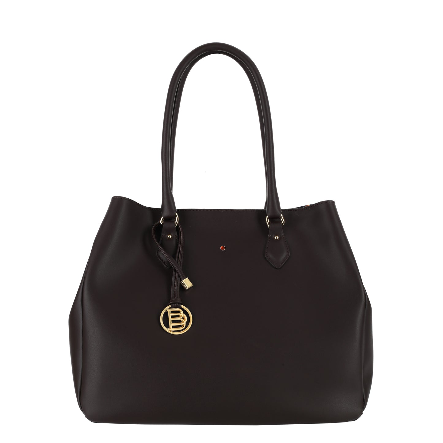 Torebka damska skórzana Mamma nappa brown