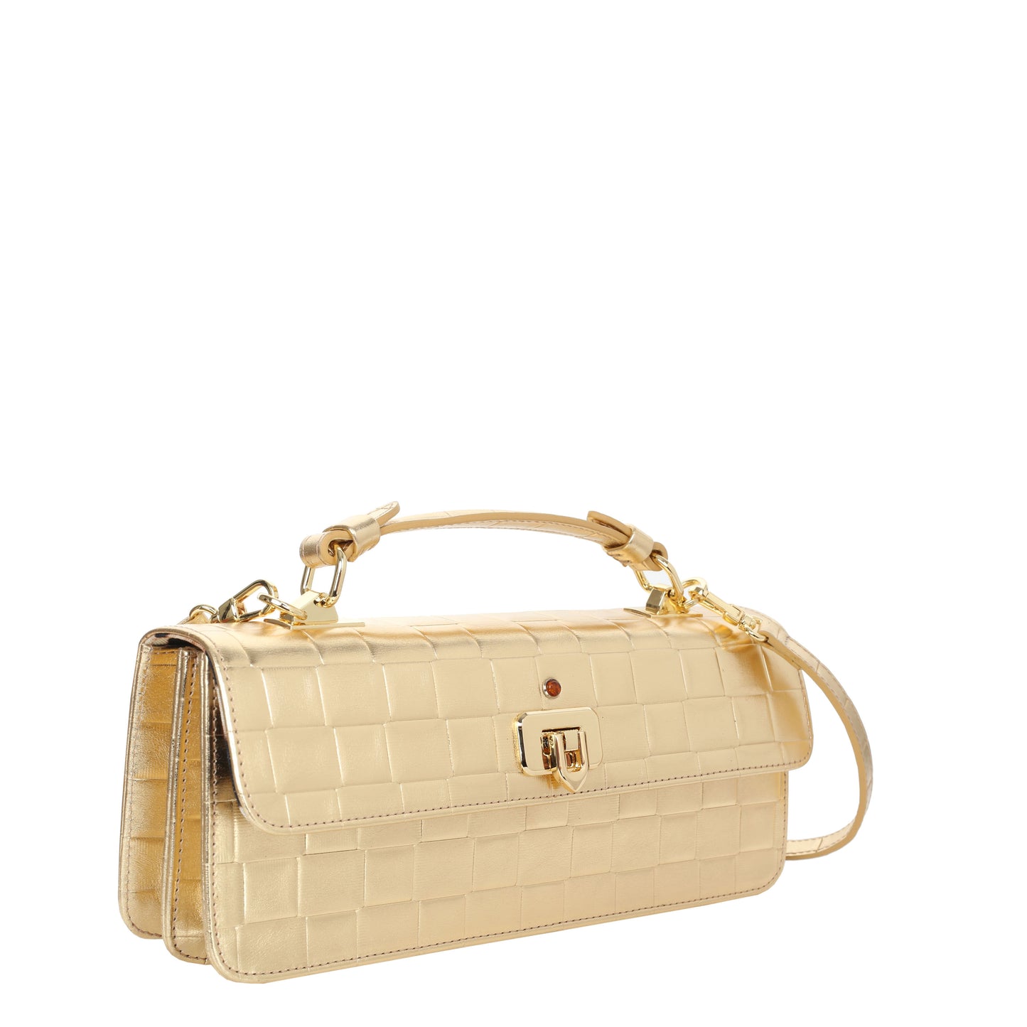 Gahari Damenhandtasche aus Leopardenleder