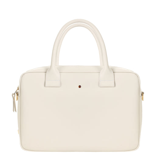 Torebka damska skórzana Denise nappa ecru