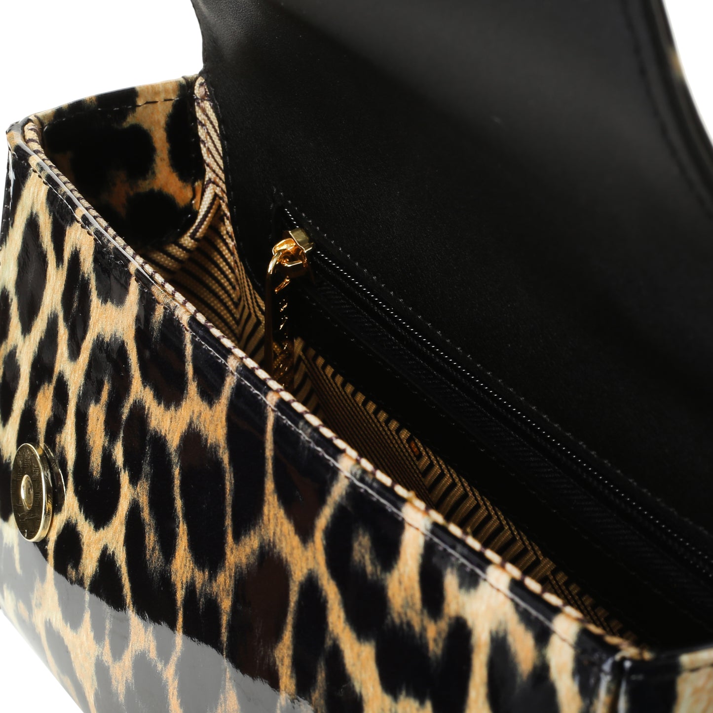 Gahari Damenhandtasche aus Leopardenleder